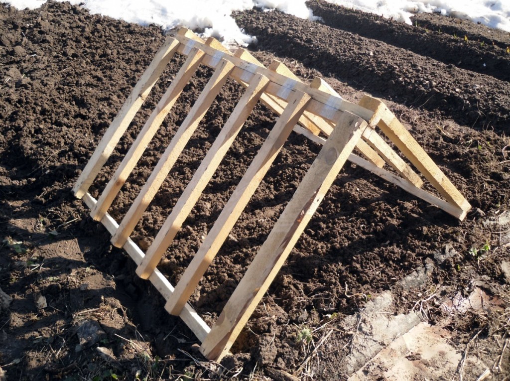 Comment faire un toit pour une serre à partir d'un bar